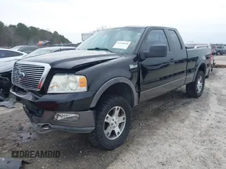 2005 Ford F-150 XLT with VIN 1FTPX14525FA14833, listed as a IAAI auction lot 41710410 with 120,458 mi miles. Bid and sale history available at carsss.com. Image 19.
