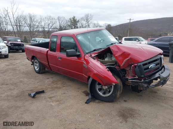 2007 Ford Ranger STX with VIN 1FTYR44E07PA83324, listed as a IAAI auction lot 41704816 with 40,249 mi miles. Bid and sale history available at carsss.com. Image 1.