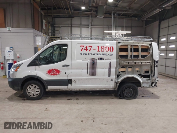 2017 Ford Transit with VIN 1FTYR1ZM3HKB29581, listed as a IAAI auction lot 41639407 with 113,729 mi miles and . Bid and sale history available at DreamBid. Image 15.