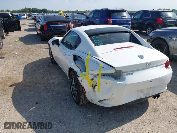 2020 Mazda MX-5 Miata Grand Touring с VIN JM1NDAM73L0414658, выставлен на аукционе IAAI как лот 42451595 с пробегом 73 339 миль миль и . История ставок и продаж доступна на DreamBid. Изображение 3.