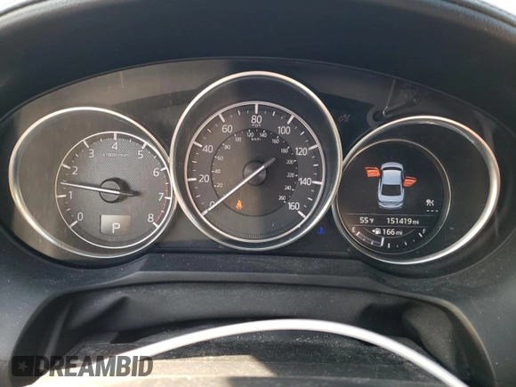 2017 Mazda 6 Grand Touring with VIN JM1GL1X59H1108040, listed as a Copart auction lot 53727265 with 151,419 mi miles and Salvage Title. Bid and sale history available at carsss.com. Image 9.