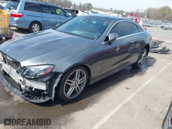 2018 Mercedes-Benz E-Class E 400 with VIN WDD1J6FB3JF018946, listed as a IAAI auction lot 41532585 with 75,213 mi miles. Bid and sale history available at carsss.com. Image 18.