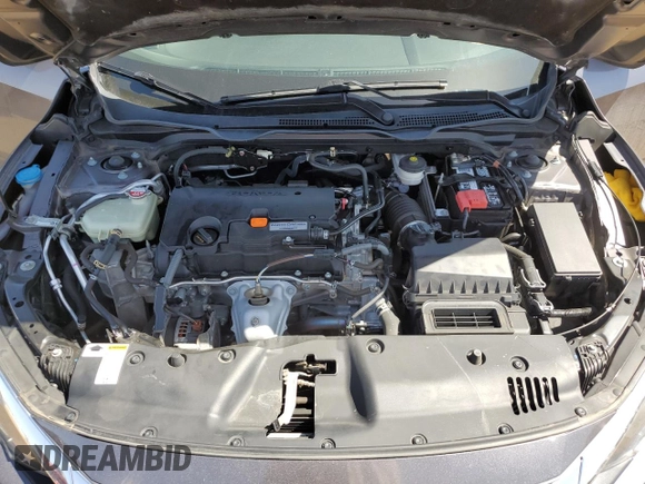 2018 Honda Civic EX with VIN 19XFC2F70JE043957, listed as a Copart auction lot 52217275 with 87,175 mi miles and Salvage Title. Bid and sale history available at DreamBid. Image 12.