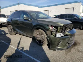 2023 Lexus RX with VIN JTJCHMAA0P2001696, listed as a Copart auction lot 85546714 with 10,798 mi miles and Salvage Title. Bid and sale history available at carsss.com. Image 4.