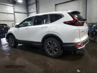 2020 Honda CR-V EX with VIN 5J6RW2H53LL043956, listed as a Copart auction lot 58778545 with 30,487 mi miles and Salvage title. Bid and sale history available at DreamBid. Image 2.
