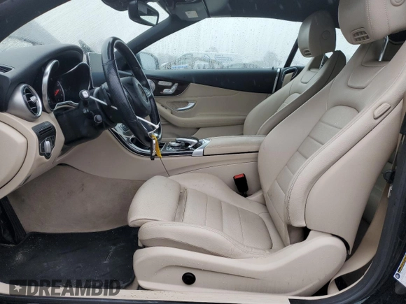 2018 Mercedes-Benz C 300 with VIN WDDWK4KB8JF679594, listed as a Copart auction lot 84834874 with 74,060 mi miles and Salvage title. Bid and sale history available at DreamBid. Image 7.
