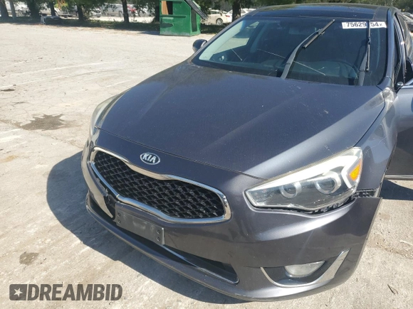 2015 Kia Cadenza Premium with VIN KNALN4D73F5195534, listed as a Copart auction lot 75629754 with 79,927 mi miles and Non Repairable. Bid and sale history available at carsss.com. Image 11.
