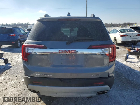 2021 GMC Acadia SLE with VIN 1GKKNRLS0MZ199312, listed as a Copart auction lot 41847815 with 36,960 mi miles and Salvage Title. Bid and sale history available at carsss.com. Image 6.