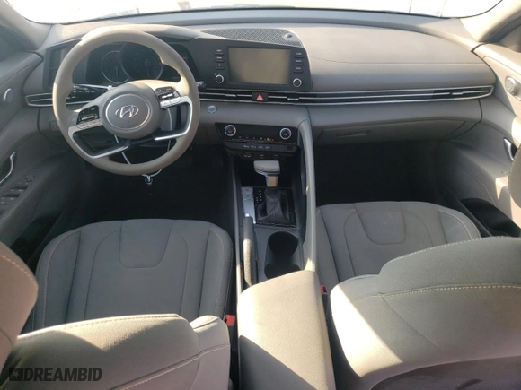 2021 Hyundai Elantra SEL with VIN 5NPLM4AGXMH038980, listed as a Copart auction lot 74114774 with 29,606 mi miles and Salvage Title. Bid and sale history available at carsss.com. Image 8.