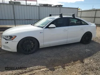 2012 Audi A6 Premium with VIN WAUFGAFC1CN165475, listed as a Copart auction lot 66735485 with 111,314 mi miles and Clean title. Bid and sale history available at DreamBid. Image 1.