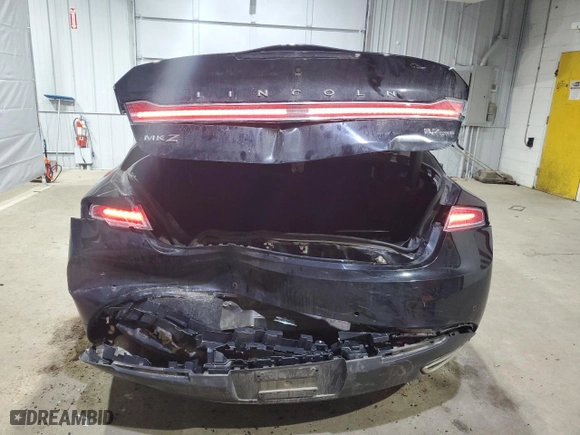 2016 Lincoln MKZ with VIN 3LN6L2JK0GR619992, listed as a Copart auction lot 48545655 with 91,429 mi miles and Salvage Title. Bid and sale history available at carsss.com. Image 6.