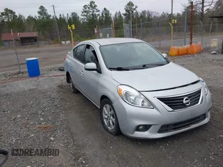2013 Nissan Versa SV with VIN 3N1CN7AP7DL849542, listed as a IAAI auction lot 41582845 with Not provided miles and . Bid and sale history available at DreamBid. Image 1.