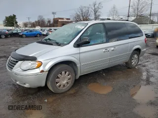2007 Chrysler Town & Country LWB Limited with VIN 2A8GP64L77R288156, listed as a Copart auction lot 85817254 with 140,431 mi miles and Salvage Title. Bid and sale history available at carsss.com. Image 1.