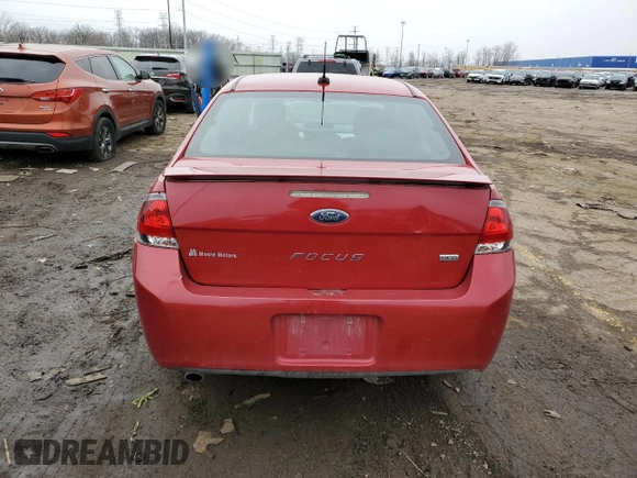 2010 Ford Focus SES with VIN 1FAHP3GN8AW190443, listed as a Copart auction lot 48316275 with 132,011 mi miles and Clean Title. Bid and sale history available at carsss.com. Image 6.