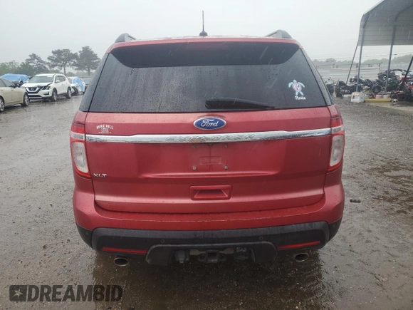 2011 Ford Explorer XLT with VIN 1FMHK7D82BGA34954, listed as a Copart auction lot 54949265 with 204,111 mi miles and Salvage Title. Bid and sale history available at carsss.com. Image 6.
