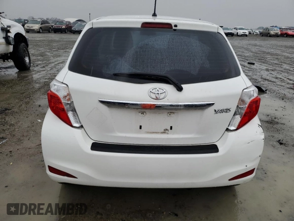 2013 Toyota Yaris L with VIN JTDJTUD32DD570667, listed as a Copart auction lot 87439884 with 97,434 mi miles and Clean Title. Bid and sale history available at carsss.com. Image 6.