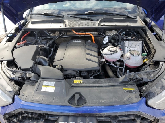 2023 Audi Q5 S line Premium Plus with VIN WA1E2AFY3P2053545, listed as a Copart auction lot 43109325 with 32,686 mi miles and Salvage title. Bid and sale history available at DreamBid. Image 12.