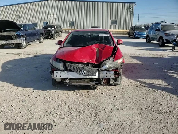 2012 Honda Civic Cpe EX with VIN 2HGFG3B88CH549280, listed as a Copart auction lot 48884105 with 126,324 mi miles and Salvage Title. Bid and sale history available at carsss.com. Image 11.