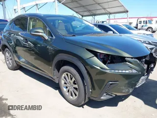 2021 Lexus NX 300h with VIN JTJDJRDZ9M2166973, listed as a IAAI auction lot 41862361 with 24,912 mi miles and . Bid and sale history available at DreamBid. Image 1.