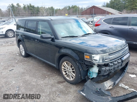 2013 Ford Flex SEL with VIN 2FMHK6C89DBD35498, listed as a IAAI auction lot 41869515 with 147,684 mi miles. Bid and sale history available at carsss.com. Image 1.