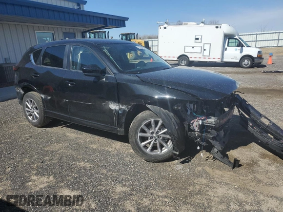 2025 Mazda CX-5 2.5 S Select Package with VIN JM3KFBBL2S0577410, listed as a Copart auction lot 49481025 with 7,629 mi miles and Salvage Title. Bid and sale history available at carsss.com. Image 4.