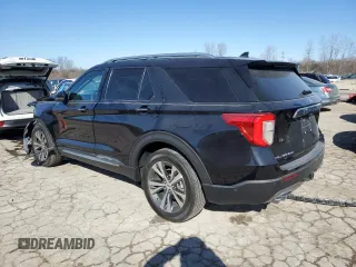 2020 Ford Explorer Platinum with VIN 1FM5K8HCXLGA26156, listed as a Copart auction lot 88987085 with 21,261 mi miles and Salvage Title. Bid and sale history available at carsss.com. Image 2.