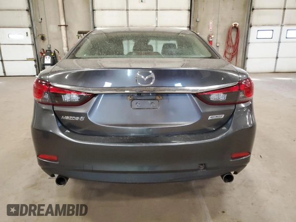 2017 Mazda 6 Touring with VIN JM1GL1V51H1116796, listed as a Copart auction lot 49315975 with 198,486 mi miles and Salvage Title. Bid and sale history available at DreamBid. Image 6.