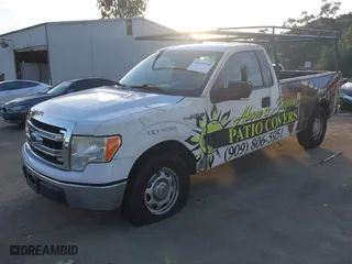 2014 Ford F-150 XL with VIN 1FTNF1CF1EKD83954, listed as a IAAI auction lot 41620910 with 165,042 mi miles. Bid and sale history available at carsss.com. Image 19.
