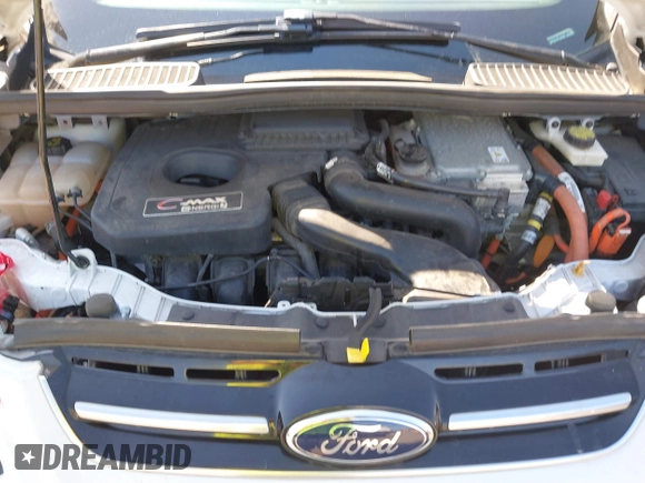 2017 Ford C-Max Energi SE with VIN 1FADP5EU8HL100904, listed as a IAAI auction lot 41474814 with 60,780 mi miles. Bid and sale history available at carsss.com. Image 10.
