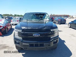 2018 Ford F-150 XL with VIN 1FTFW1EG9JFC63669, listed as a IAAI auction lot 41748012 with 143,584 mi miles. Bid and sale history available at carsss.com. Image 12.