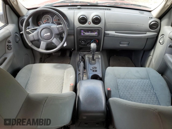 2007 Jeep Liberty Sport with VIN 1J8GL48K37W662433, listed as a Copart auction lot 52974075 with 203,744 mi miles and Salvage Title. Bid and sale history available at carsss.com. Image 8.