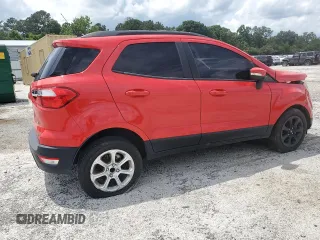 2020 Ford EcoSport SE z VIN MAJ3S2GE0LC331772, wystawiony jako Copart lot #47983135 z przebiegiem 58 622 mil mil oraz Czysty tytuł • Clean title. Historia ofert i sprzedaży dostępna na DreamBid. Obrazek 3.
