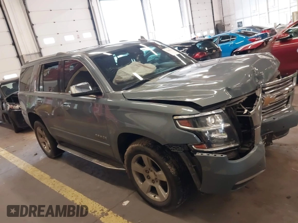2016 Chevrolet Tahoe LTZ with VIN 1GNSKCKC3GR346276, listed as a IAAI auction lot 41646214 with 102,625 mi miles and . Bid and sale history available at DreamBid. Image 13.