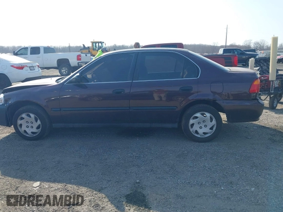 2000 Honda Civic LX with VIN 2HGEJ6675YH528894, listed as a IAAI auction lot 41800415 with 444,713 mi miles. Bid and sale history available at carsss.com. Image 14.