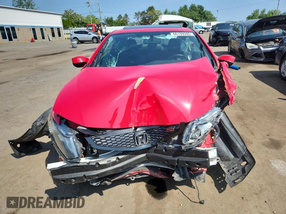 2012 Honda Civic Si with VIN 2HGFG4A53CH705044, listed as a Copart auction lot 66199595 with 179,348 mi miles and Salvage title. Bid and sale history available at DreamBid. Image 5.