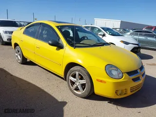 2004 Dodge Neon SXT with VIN 1B3ES56C44D605623, listed as a IAAI auction lot 41699231 with 187,230 mi miles. Bid and sale history available at carsss.com. Image 1.