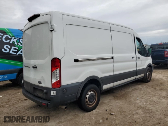 2021 Ford Transit Cargo with VIN 1FTBR1C87MKA02229, listed as a Copart auction lot 74994774 with Not Provided miles and Non Repairable. Bid and sale history available at DreamBid. Image 3.