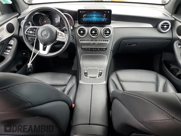 2020 Mercedes-Benz GLC 300 with VIN W1N0G8DBXLF771971, listed as a Copart auction lot 56992325 with 77,251 mi miles and Salvage title. Bid and sale history available at DreamBid. Image 8.