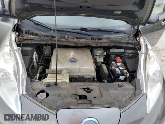 2015 Nissan LEAF SV with VIN 1N4AZ0CP2FC332733, listed as a Copart auction lot 54180075 with 113,871 mi miles and Clean Title. Bid and sale history available at carsss.com. Image 11.