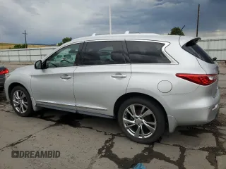 2013 Infiniti JX35 with VIN 5N1AL0MM0DC336014, listed as a Copart auction lot 68163784 with 152,706 mi miles and Clean Title. Bid and sale history available at carsss.com. Image 2.
