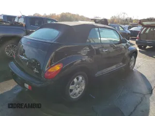 2005 Chrysler PT Cruiser Touring with VIN 3C3EY55E85T301789, listed as a Copart auction lot 75744174 with 53,658 mi miles and Salvage Title. Bid and sale history available at DreamBid. Image 3.