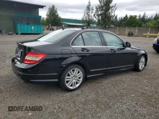2008 Mercedes-Benz C 300 Sport with VIN WDDGF54X98R034209, listed as a Copart auction lot 59236495 with 110,626 mi miles and Salvage title. Bid and sale history available at DreamBid. Image 3.