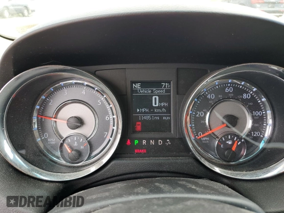 2012 Chrysler Town & Country Touring with VIN 2C4RC1BG9CR277979, listed as a Copart auction lot 55486265 with 114,851 mi miles and Salvage Title. Bid and sale history available at DreamBid. Image 9.