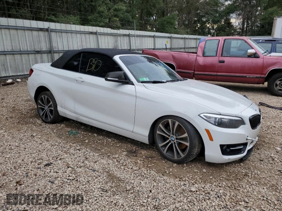2017 BMW 2 Series 230i with VIN WBA2K9C38H7A26264, listed as a Copart auction lot 78529063 with 64,996 mi miles. Bid and sale history available at carsss.com. Image 4.