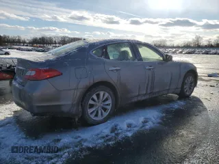 2011 Infiniti M37 with VIN JN1BY1AR7BM372583, listed as a Copart auction lot 89374015 with 192,995 mi miles and Salvage Title. Bid and sale history available at carsss.com. Image 3.