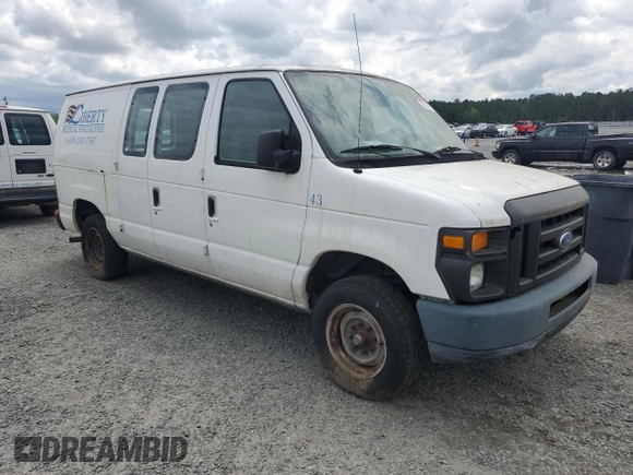 2010 Ford Econoline Cargo Commercial with VIN 1FTNE1EW2ADA23672, listed as a Copart auction lot 52943735 with 364,186 mi miles and Clean Title. Bid and sale history available at DreamBid. Image 4.