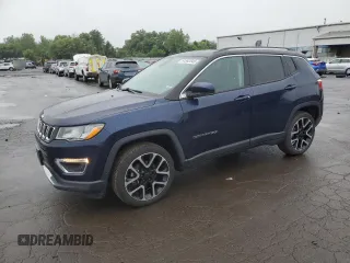 2019 Jeep Compass Limited z VIN 3C4NJCCB7KT730818, wystawiony jako Copart lot #61362545 z przebiegiem 57 939 mil mil oraz Szkoda całkowita • Salvage title. Historia ofert i sprzedaży dostępna na DreamBid. Obrazek 1.