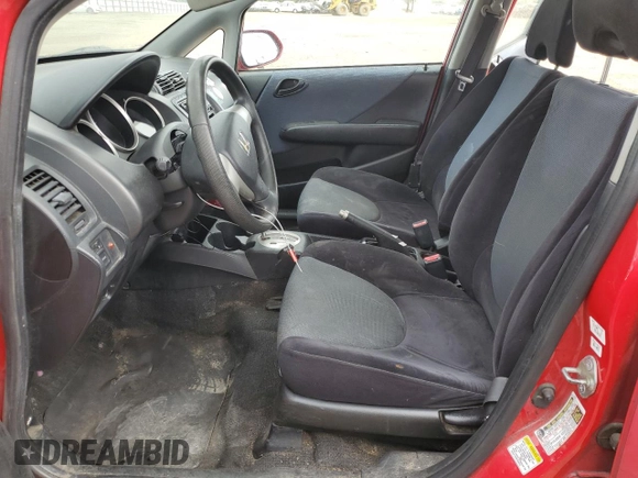 2008 Honda Fit z VIN JHMGD38418S058774, wystawiony jako Copart lot #54250285 z przebiegiem 245 119 mil mil oraz Szkoda całkowita • Salvage title. Historia ofert i sprzedaży dostępna na DreamBid. Obrazek 7.