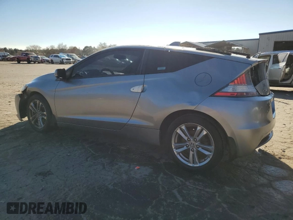 2011 Honda CR-Z EX with VIN JHMZF1D66BS012606, listed as a Copart auction lot 47349915 with 155,991 mi miles and Salvage Title. Bid and sale history available at carsss.com. Image 2.