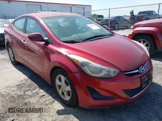 2015 Hyundai Elantra SE z VIN 5NPDH4AE3FH631235, wystawiony jako IAAI lot #42304439 z przebiegiem 206 378 mil mil oraz . Historia ofert i sprzedaży dostępna na DreamBid. Obrazek 1.
